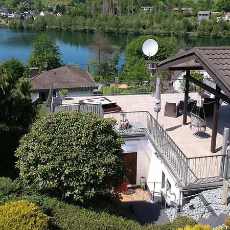 Exklusive Ferienwohnung 'Agger-Blick' Mit Grosser Seeblick-Terrasse & Sauna Gummersbach Zewnętrze zdjęcie