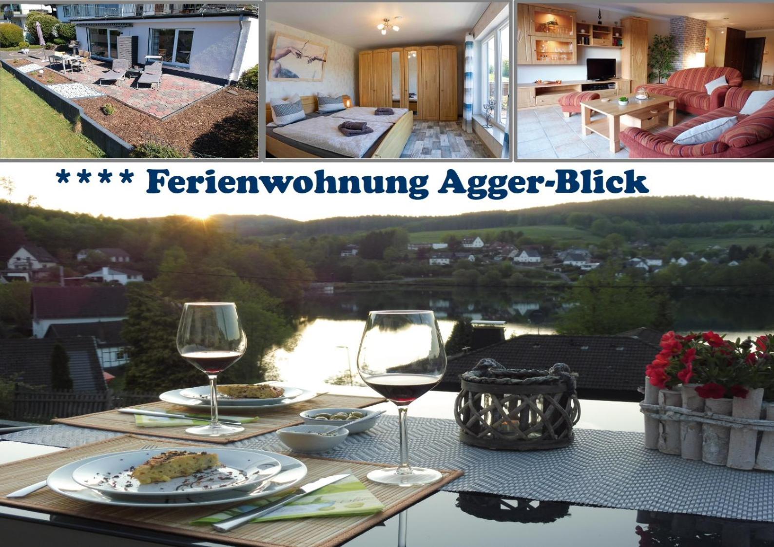 Exklusive Ferienwohnung 'Agger-Blick' Mit Grosser Seeblick-Terrasse & Sauna Gummersbach Zewnętrze zdjęcie