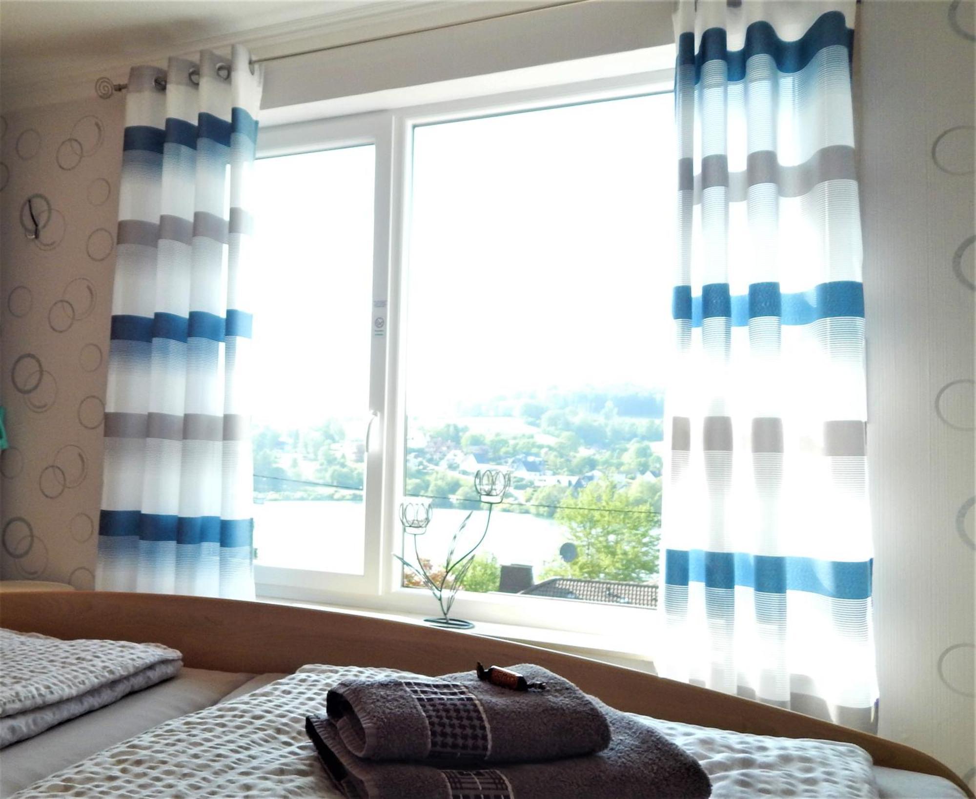 Exklusive Ferienwohnung 'Agger-Blick' Mit Grosser Seeblick-Terrasse & Sauna Gummersbach Zewnętrze zdjęcie
